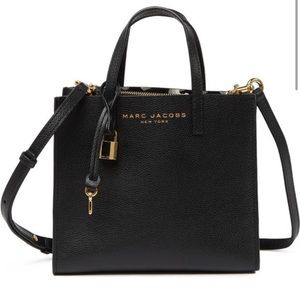 Marc Jacobs Mini Grind Coated Satchels Crossbody Leather Tote